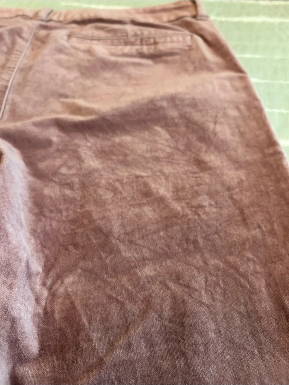 Old Navy Pixie Soft Velour Pants Pink Mauve Size 8
